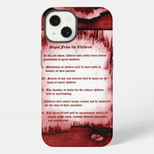 Signs From The Children iPhone Case