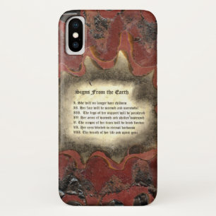 Signs From The Earth iPhone X Case