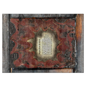 Signs From The Earth Cutting Board