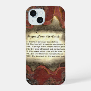 Signs From The Earth iPhone 15 Case