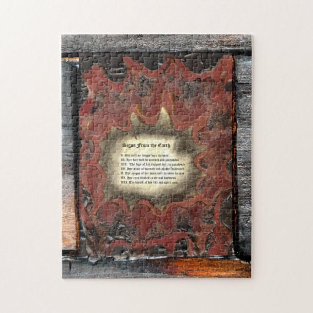 Signs From The Earth Jigsaw Puzzle (Vertical)