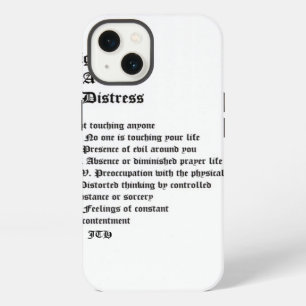 Signs of A Soul in Distress iPhone Case