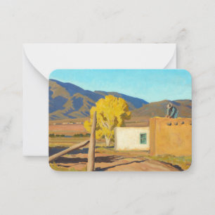 Signs of Autumn, 1931 by Maynard Dixon Card