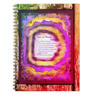 Signs of Beauty Notebook
