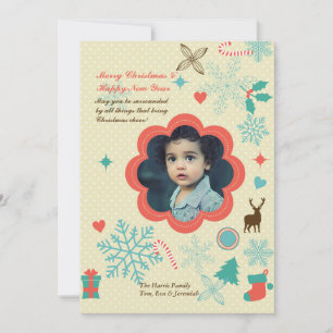 Signs of Christmas Photo Holiday Card