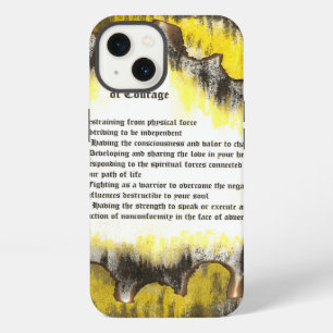 Signs of Courage iPhone 13 Case