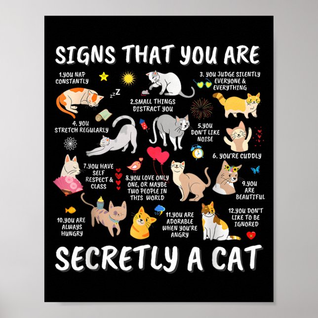 Signs That You Are Secretly A Cat  (Front)