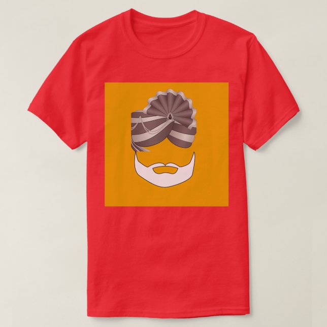 Sikh Design 1 T-Shirt (Design Front)