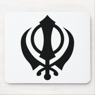 Sikh Khanda Mouse Pad