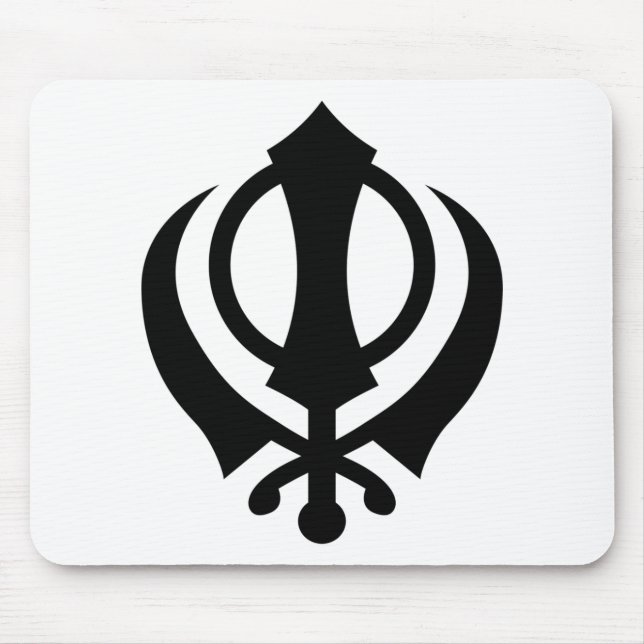 Sikh Khanda Mouse Pad (Front)