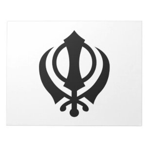 Sikh Khanda Notepad