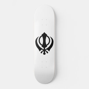 Sikh Khanda Skateboard