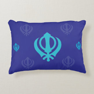 Sikh Khanda Symbol Decorative Cushion