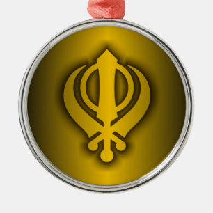 Sikh Metal Tree Decoration
