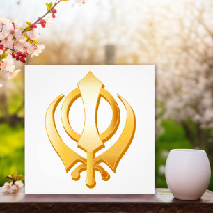 Sikh Symbol Photo Print