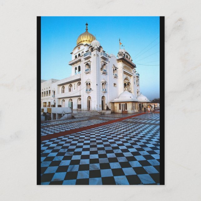 Sikh Temple Postcard (Front)