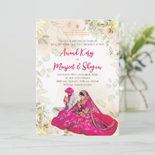 Sikh wedding cards & Anand Karaj invites