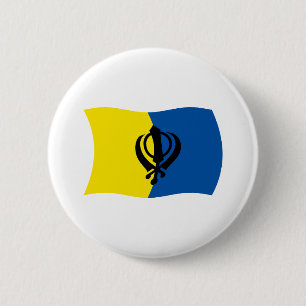 Sikhism Flag Button