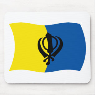 Sikhism Flag Mousepad