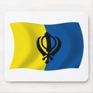 Sikhism Flag Mousepad