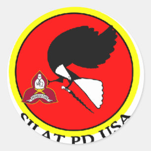 Silat PD usa Classic Round Sticker