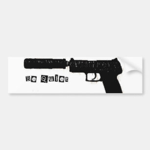 Silence Bumper Sticker