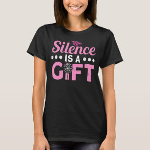 Silence Is A Meditation Spiritual Buddhist 1 T-Shirt