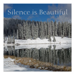 Silence is Beautiful Poster