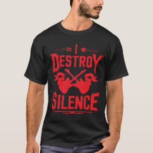 Silence Is Broken – Grunge Audio Tee for Young Noi