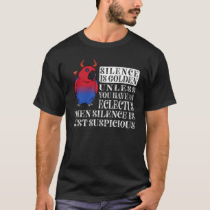 Silence Is Golden Parrot I Female Eclectus T-Shirt