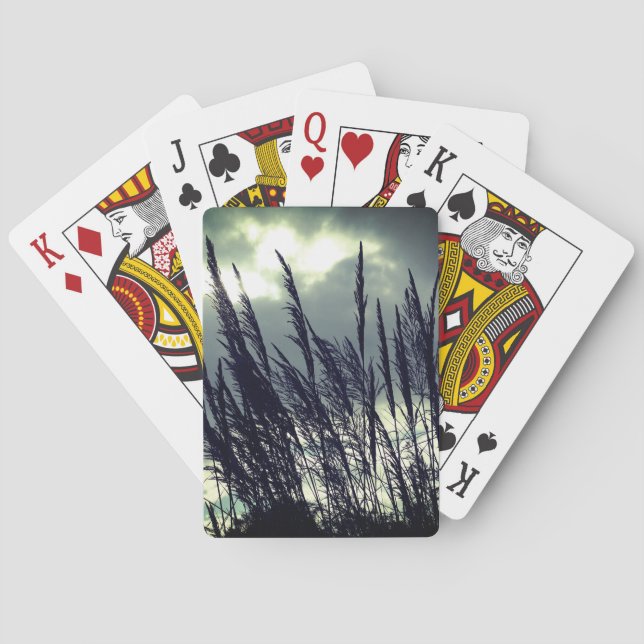 Silence Nature Photography Playing Cards (Back)