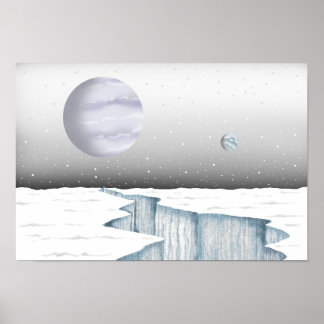 Silence of a frozen star. poster