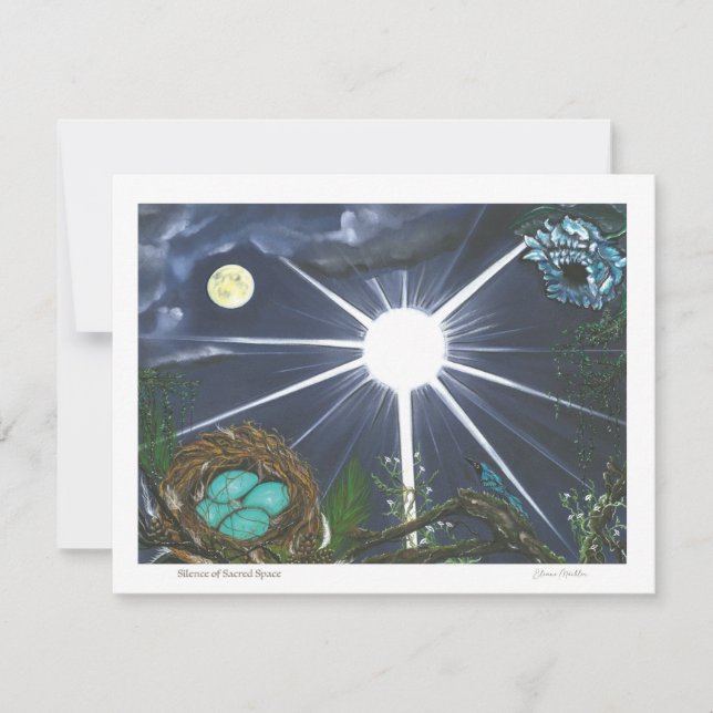 Silence of Sacred Space Card (Front)