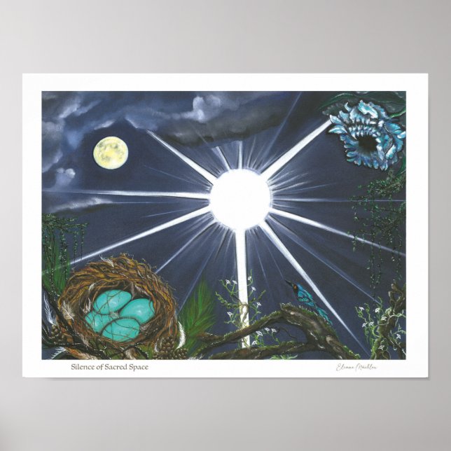 Silence of Sacred Space Poster (Front)