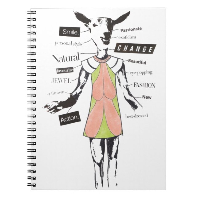 "Silence of the Lamb" Notebook Version 2 (Front)