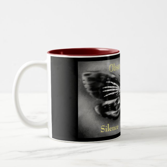 Silence of the Odd Two-Tone Coffee Mug (Left)