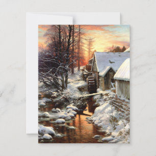 Silence of the Snow by Joseph Farquharson Card