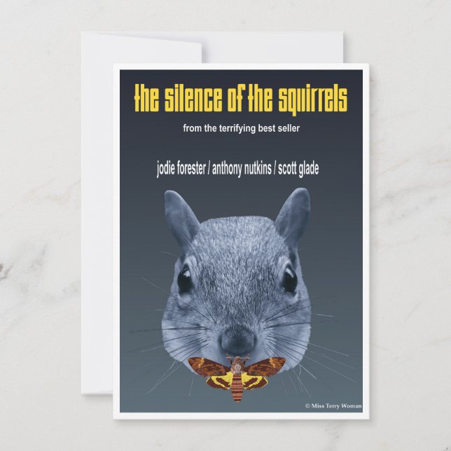 Silence of the Squirrels - a Parody Card (Front)