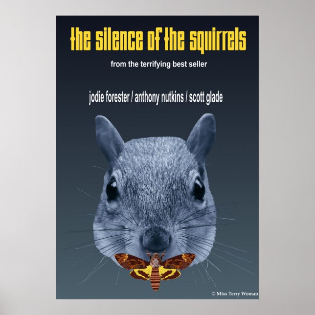Silence of the Squirrels - a Parody Poster (Front)