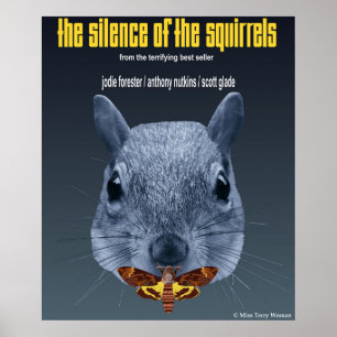 Silence of the Squirrels - a Parody Poster