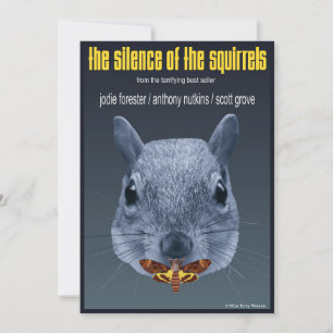 Silence of the Squirrels - a Parody Thank You Card