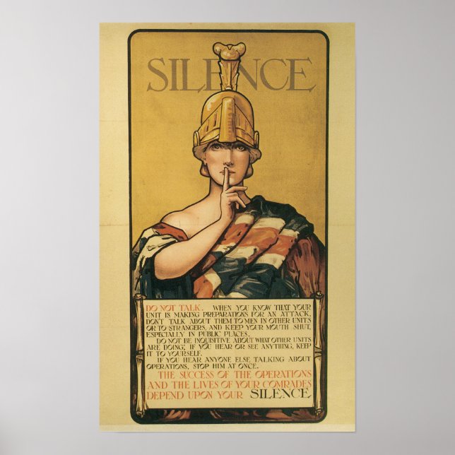 Silence Poster (Front)