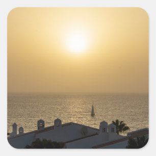 Silence Square Sticker