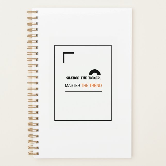  Silence the Ticker Planner | Long Term Investor (Front)
