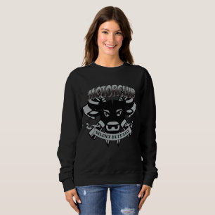 Silent Buffalo Motorclub, simple and cool Sweatshirt