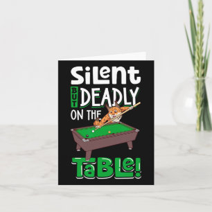 Silent But Deadly - Billiards Lynx Card