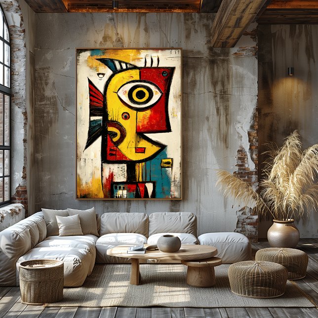Silent Current — Contemporary Abstract Expression Poster (Creator Uploaded)