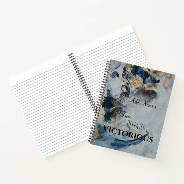 Silent Currents from defeated to Victorious Notebook (Inside)
