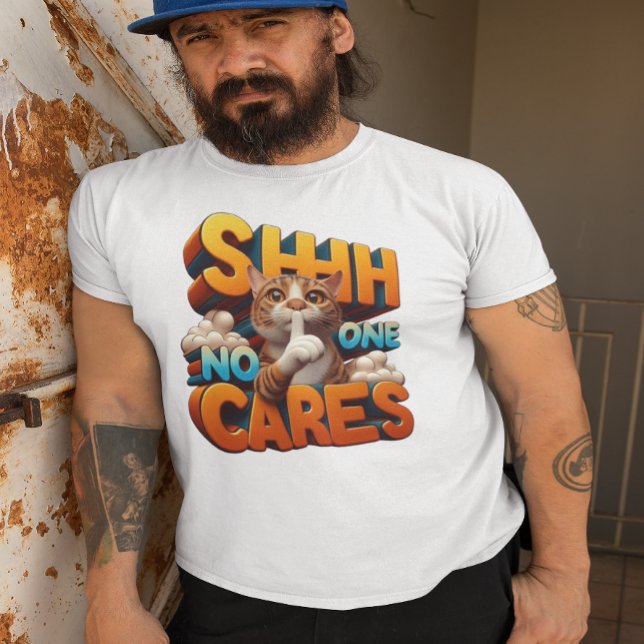 Silent Feline Disinterest T-Shirt (Creator Uploaded)