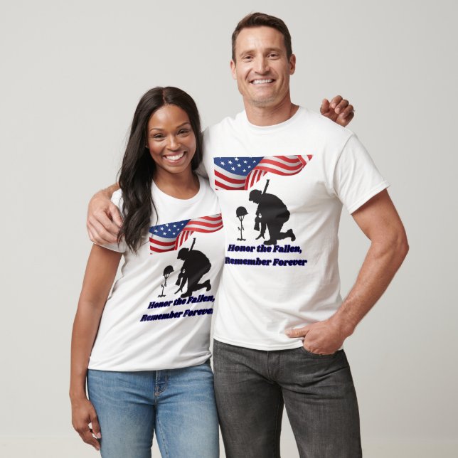 Silent fields of honor white T-Shirt (Unisex)